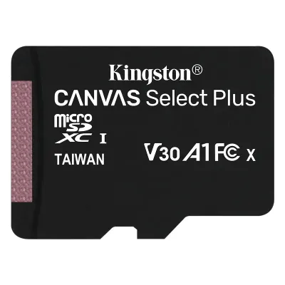 Micro Secure Digital Card (Trans Flash) 64GB HC10 KINGSTON Canvas Select Plus 100R A1 C10