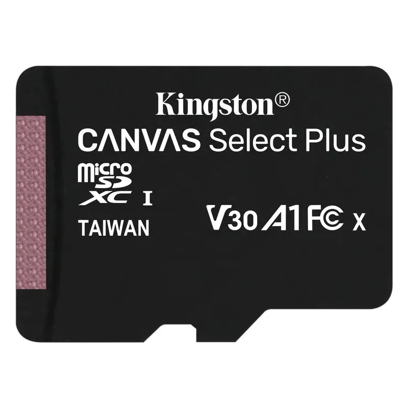Micro Secure Digital Card (Trans Flash) 64GB HC10 KINGSTON Canvas Select Plus 100R A1 C10